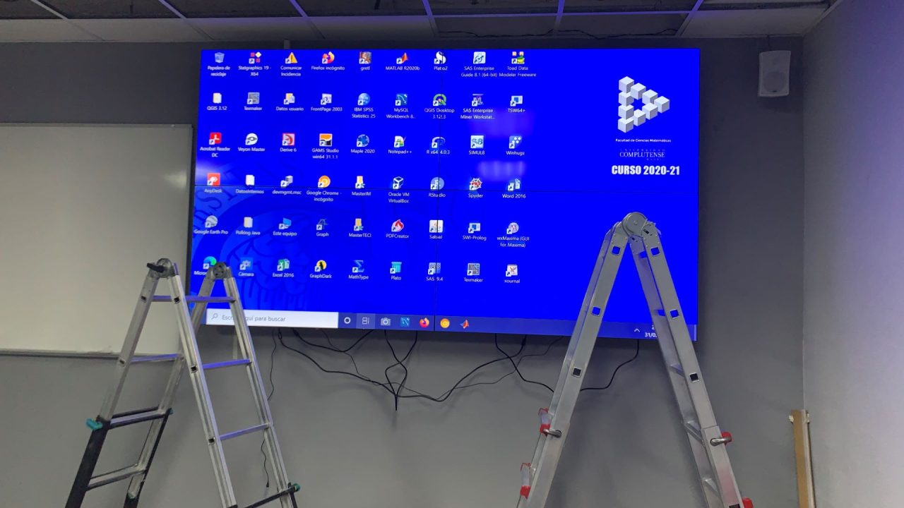 Monitor Aula videowall